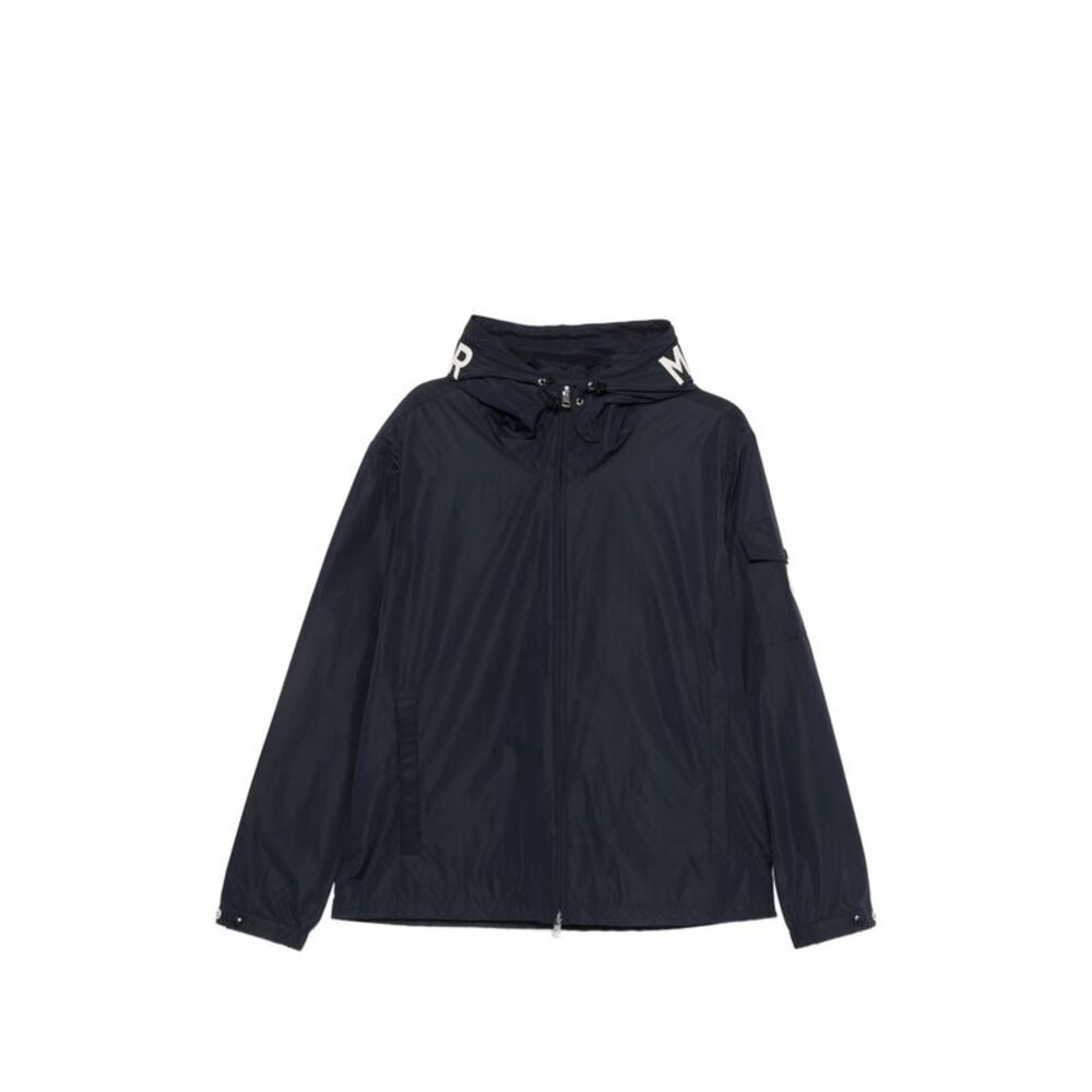 Moncler Blue Jackets - Hooded Jackets Men